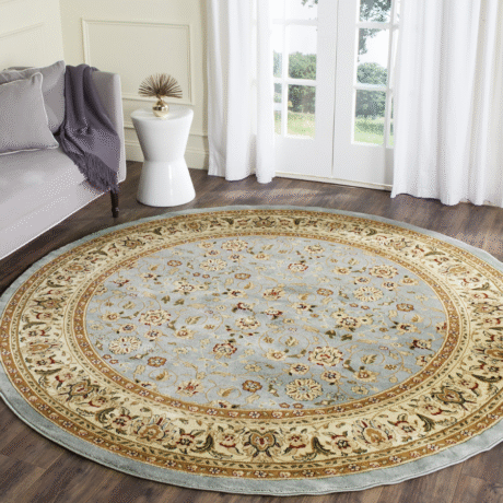Stylish Round Carpet for Modern Home Interiors